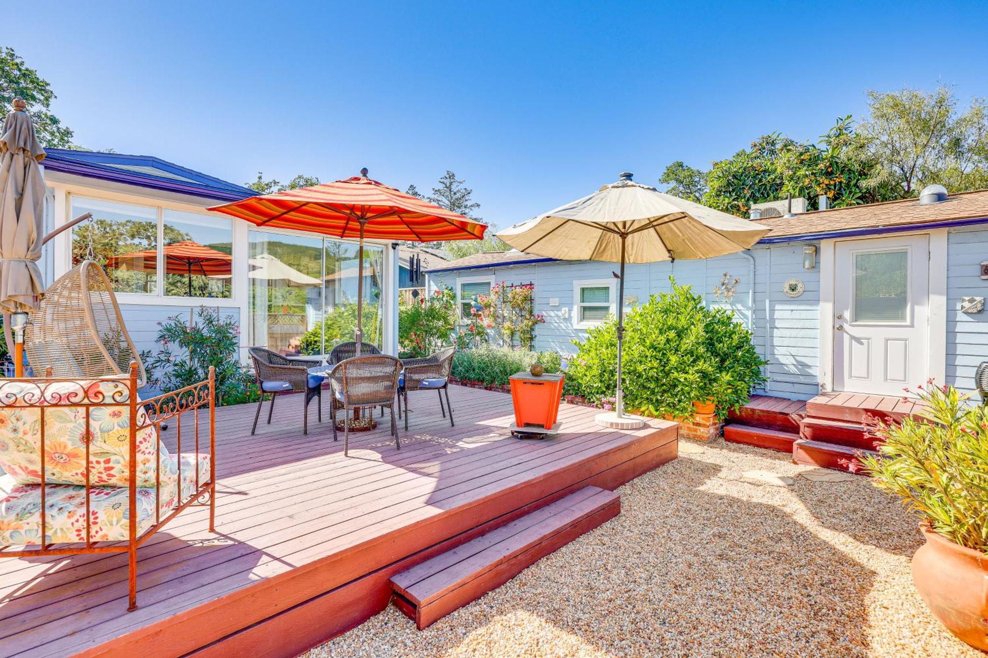 Romantic Casita With Garden And Deck 2 Miles To Plaza! Sonoma Exterior foto